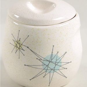 Franciscan "Starburst" Sugar Bowl & Lid